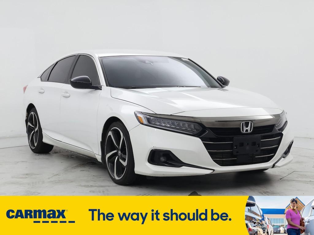 used 2021 Honda Accord car, priced at $25,998
