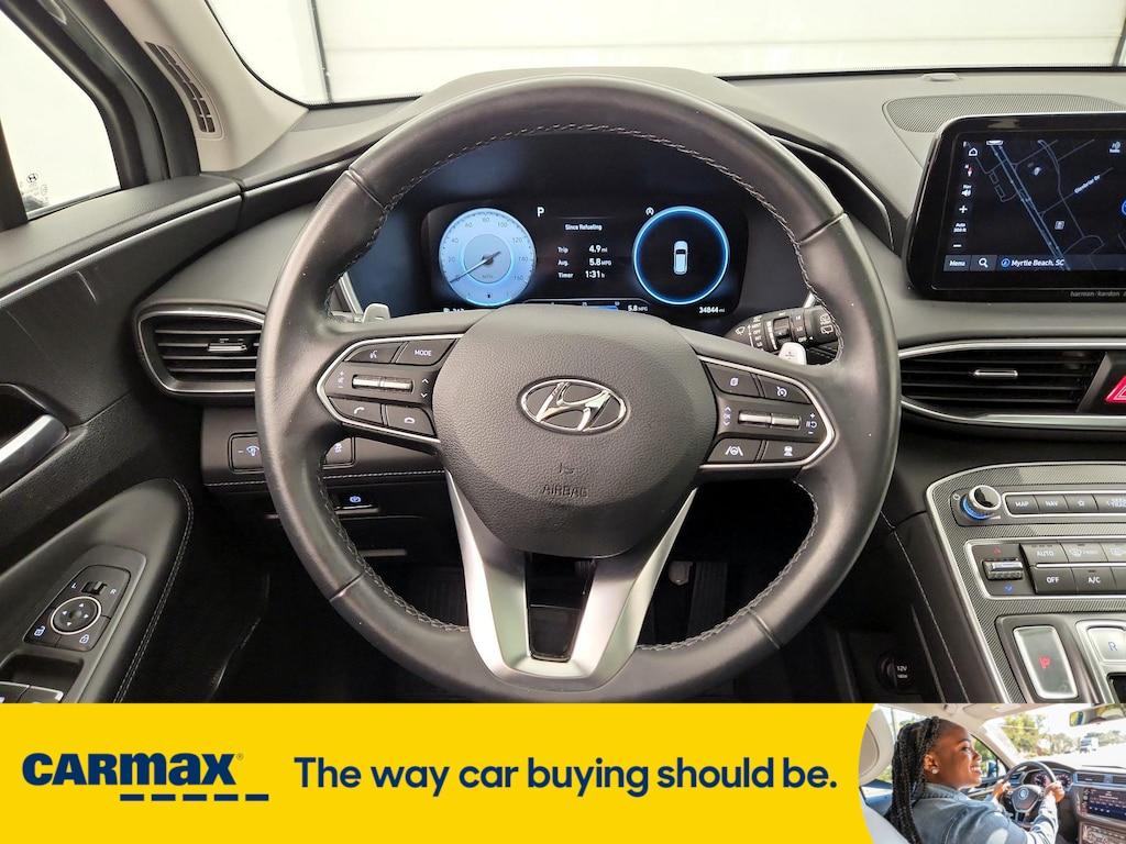 used 2022 Hyundai Santa Fe car, priced at $24,998
