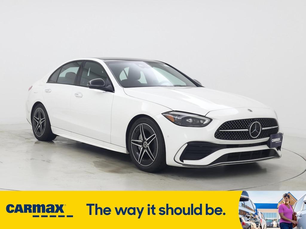 used 2022 Mercedes-Benz C-Class car, priced at $34,998