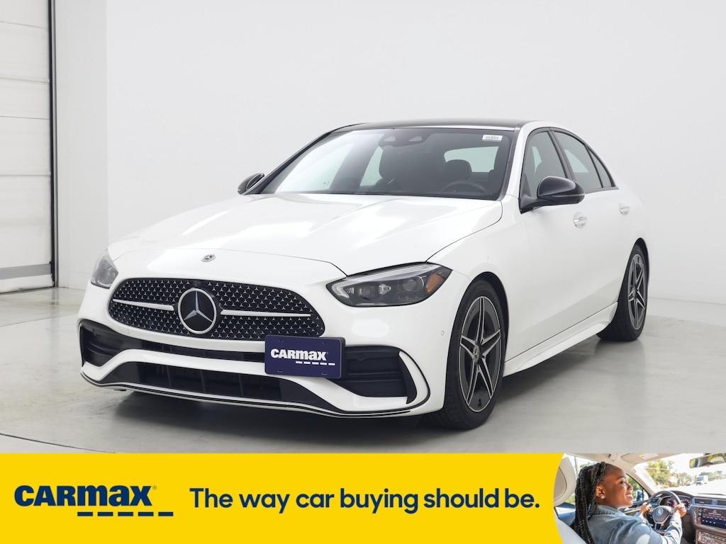 used 2022 Mercedes-Benz C-Class car, priced at $34,998