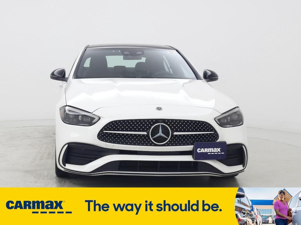 used 2022 Mercedes-Benz C-Class car, priced at $34,998