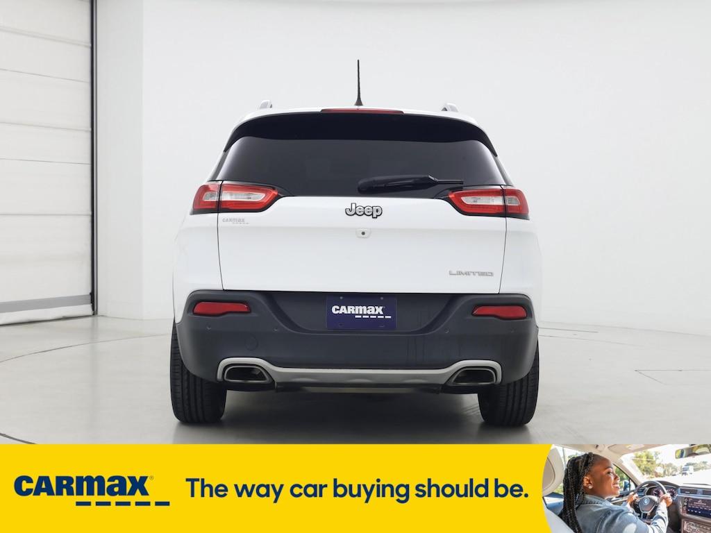 used 2018 Jeep Cherokee car, priced at $18,998