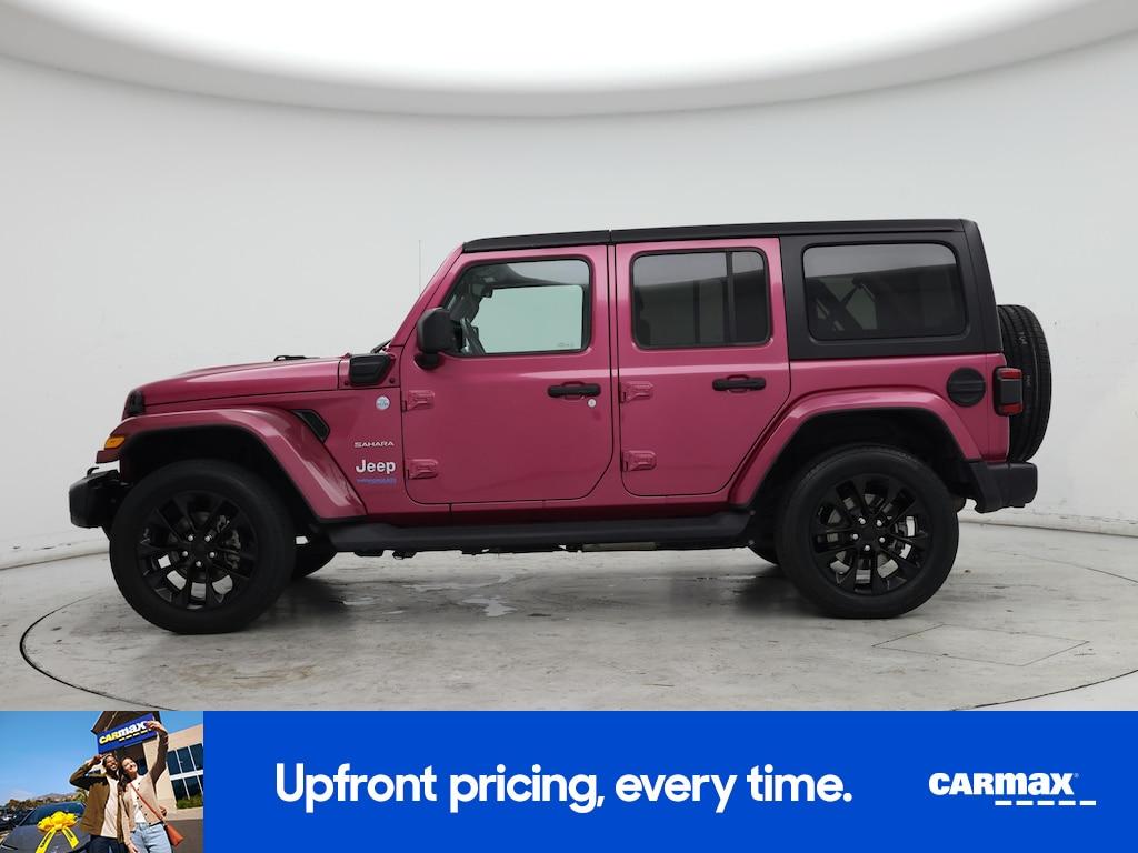 used 2021 Jeep Wrangler Unlimited 4xe car, priced at $33,998