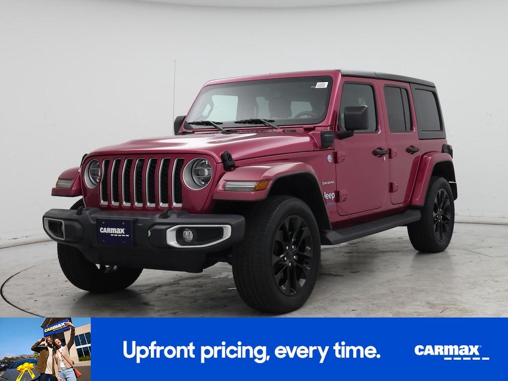 used 2021 Jeep Wrangler Unlimited 4xe car, priced at $33,998