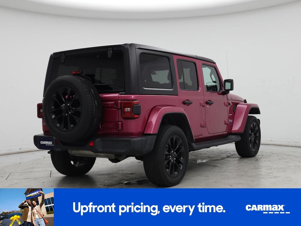 used 2021 Jeep Wrangler Unlimited 4xe car, priced at $33,998