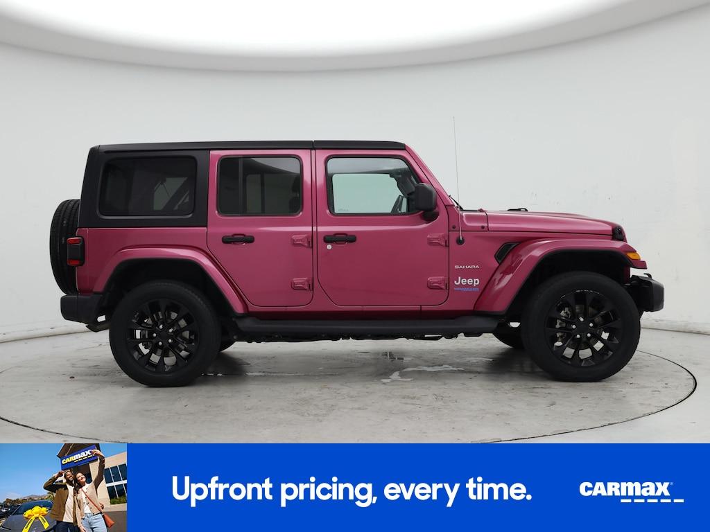 used 2021 Jeep Wrangler Unlimited 4xe car, priced at $33,998