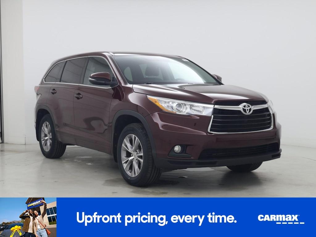 used 2015 Toyota Highlander car, priced at $24,998