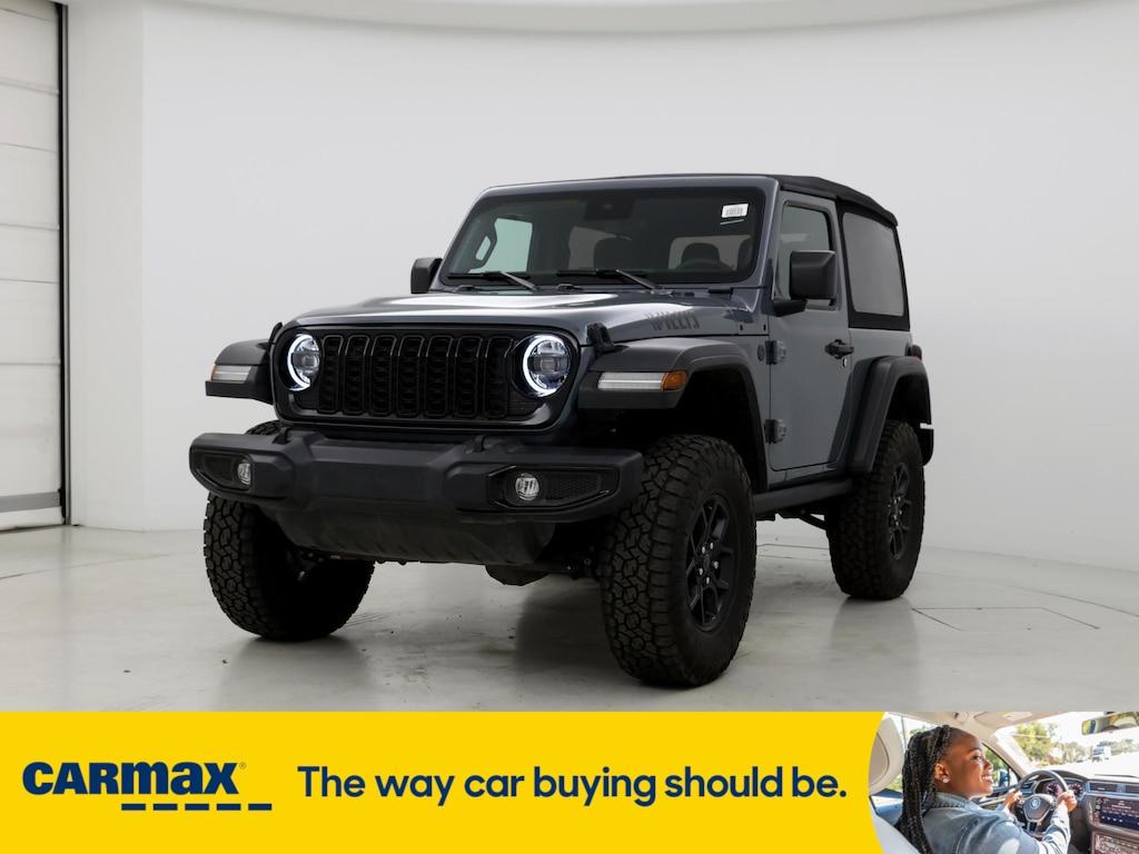 used 2024 Jeep Wrangler car, priced at $34,998