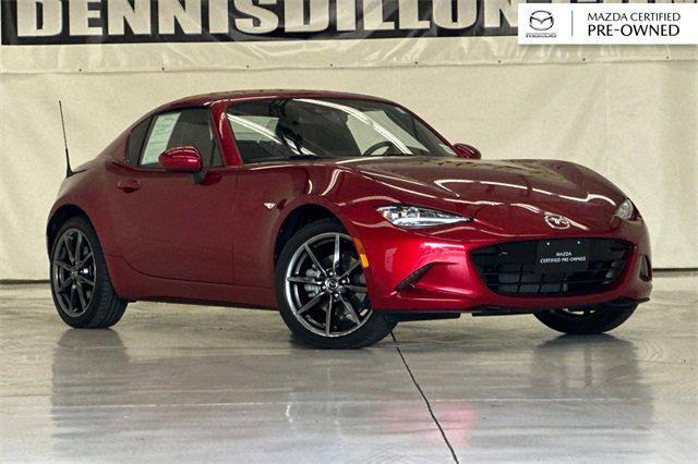 used 2019 Mazda MX-5 Miata RF car, priced at $22,696