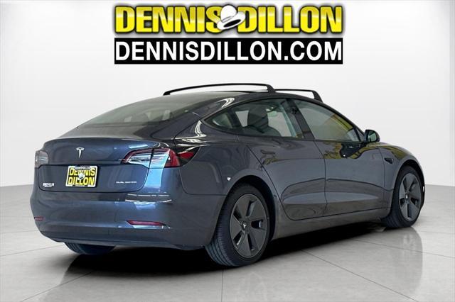 used 2022 Tesla Model 3 car, priced at $26,796