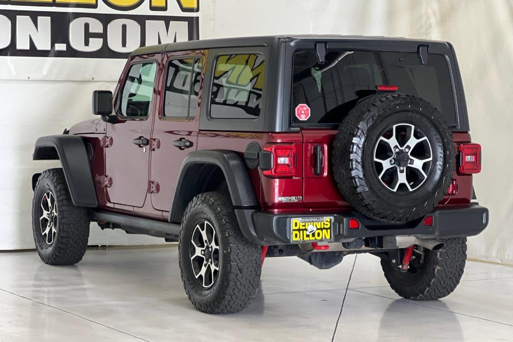 used 2022 Jeep Wrangler Unlimited car, priced at $44,936