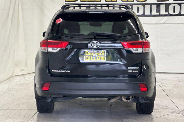 used 2018 Toyota Highlander car, priced at $22,000