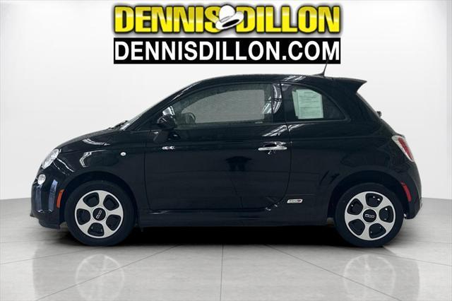 used 2017 FIAT 500e car, priced at $7,494