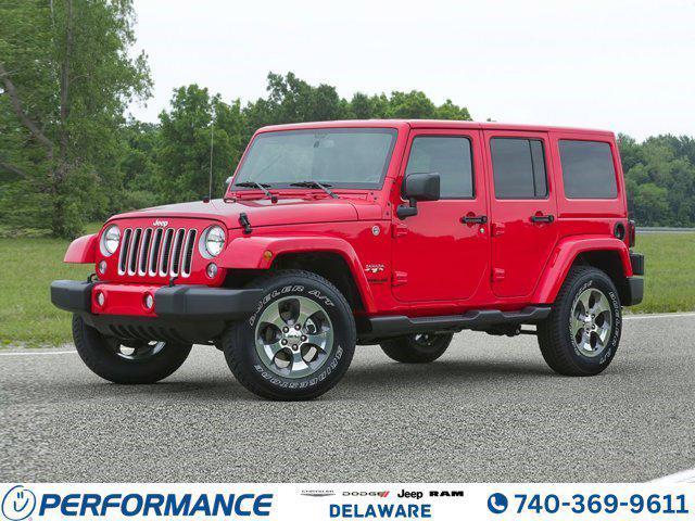 used 2017 Jeep Wrangler Unlimited car, priced at $19,395