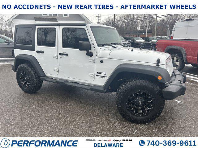 used 2017 Jeep Wrangler Unlimited car, priced at $18,495