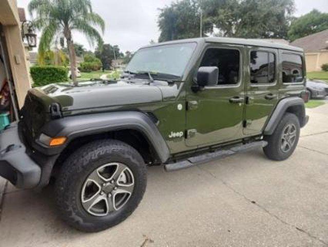 used 2021 Jeep Wrangler Unlimited car, priced at $31,900