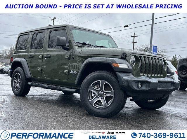 used 2021 Jeep Wrangler Unlimited car, priced at $29,495