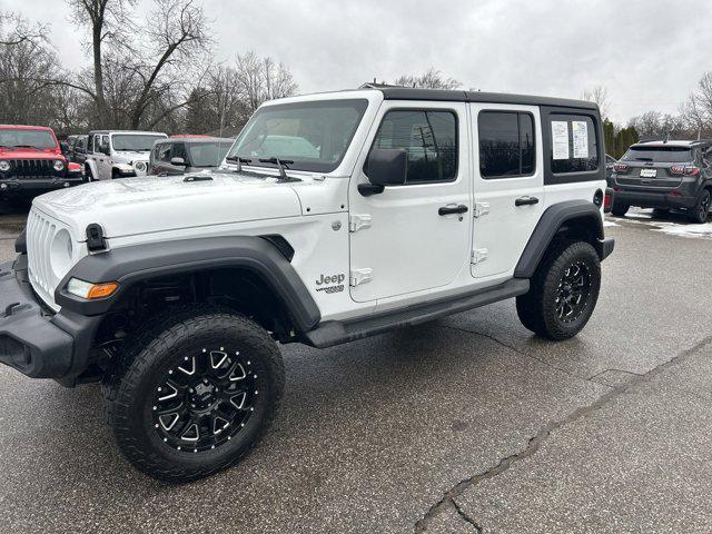 used 2020 Jeep Wrangler Unlimited car, priced at $22,995