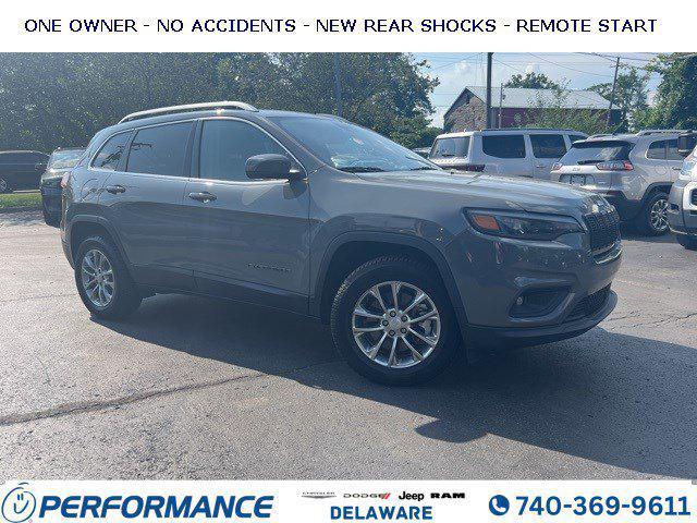 used 2021 Jeep Cherokee car, priced at $18,468