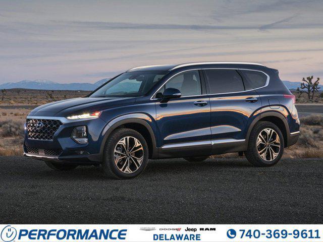 used 2019 Hyundai Santa Fe car, priced at $15,995