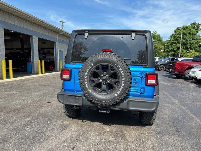 used 2023 Jeep Wrangler car, priced at $36,500