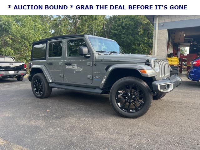 used 2021 Jeep Wrangler Unlimited 4xe car, priced at $25,995