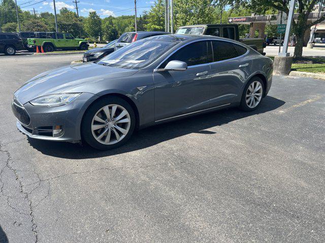 used 2014 Tesla Model S car, priced at $10,995