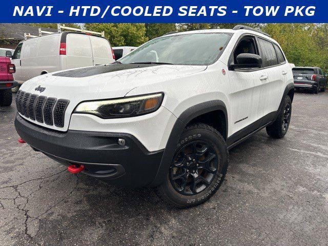 used 2022 Jeep Cherokee car, priced at $26,523