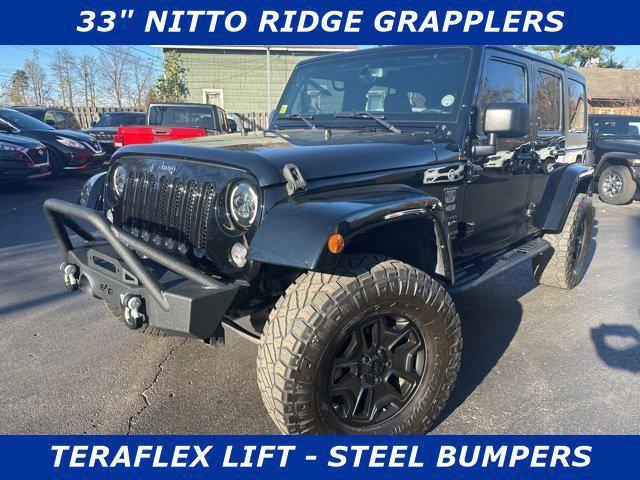 used 2015 Jeep Wrangler Unlimited car, priced at $21,000