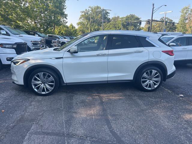 used 2022 INFINITI QX50 car, priced at $27,995
