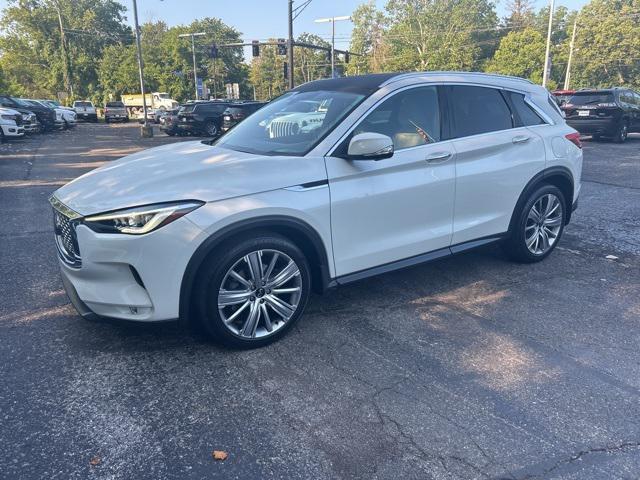 used 2022 INFINITI QX50 car, priced at $27,995