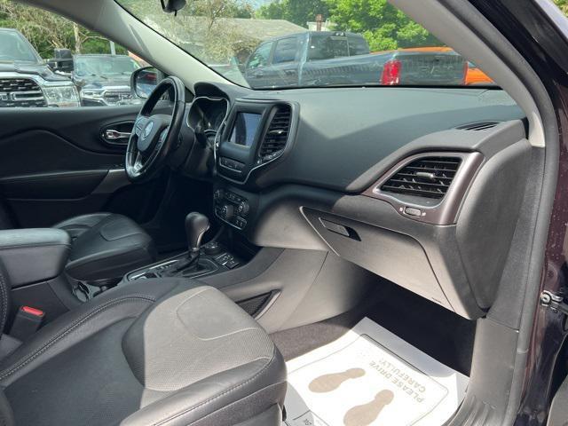 used 2021 Jeep Cherokee car, priced at $20,495