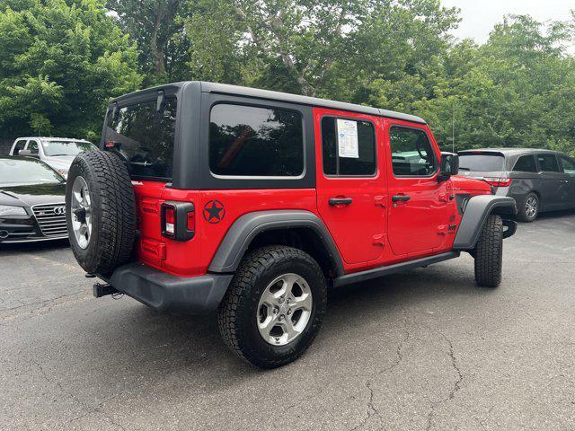 used 2021 Jeep Wrangler car, priced at $28,495