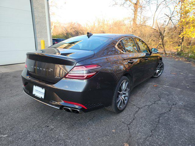 used 2023 Genesis G70 car, priced at $28,500