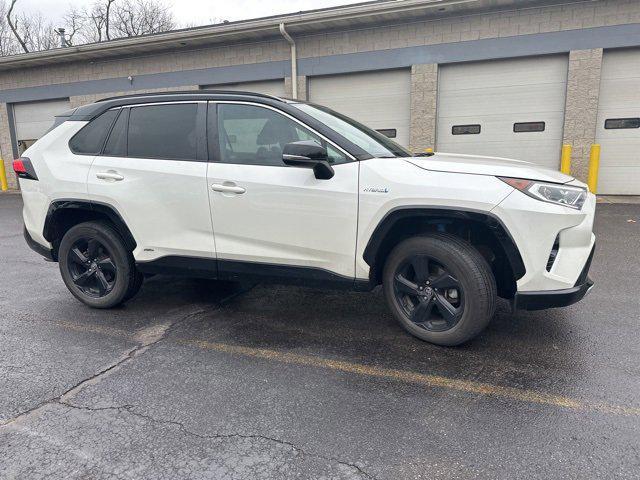 used 2021 Toyota RAV4 Hybrid car, priced at $33,900