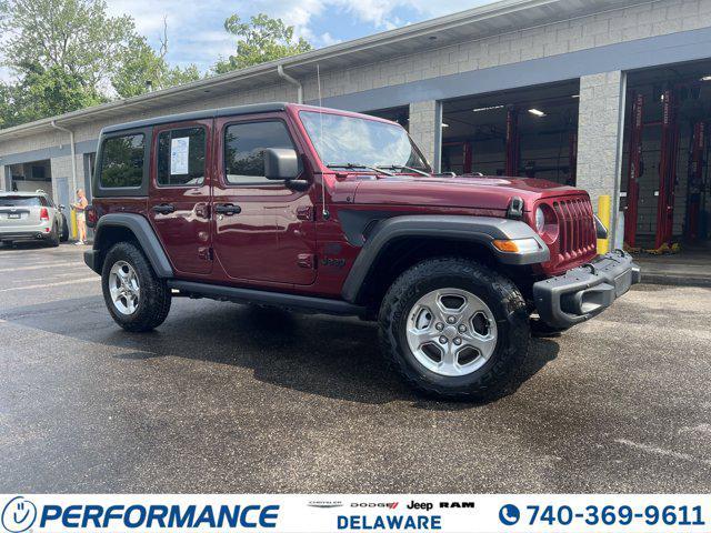 used 2021 Jeep Wrangler car, priced at $28,995