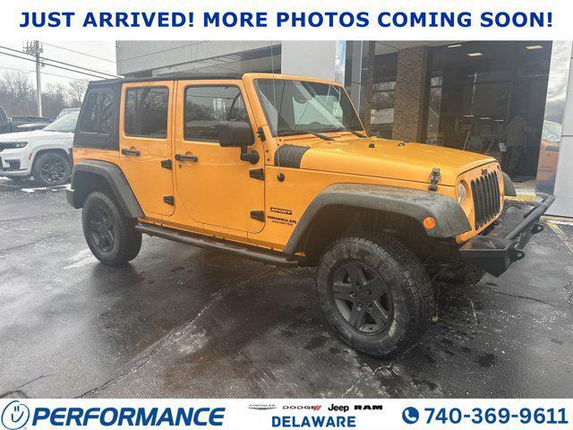 used 2012 Jeep Wrangler Unlimited car, priced at $13,495