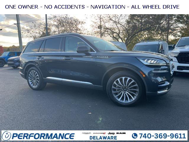 used 2024 Lincoln Aviator car, priced at $54,995