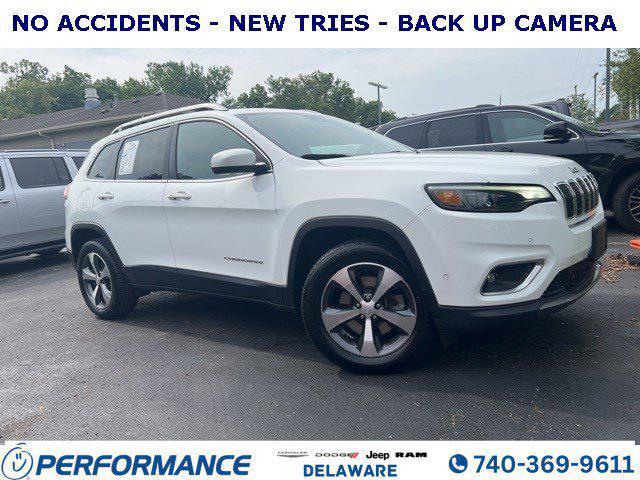 used 2021 Jeep Cherokee car, priced at $21,495
