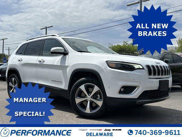 used 2021 Jeep Cherokee car, priced at $21,495