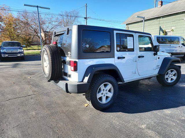 used 2018 Jeep Wrangler JK Unlimited car, priced at $22,200