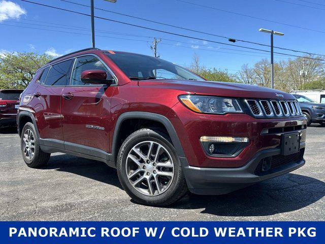 used 2020 Jeep Compass car, priced at $18,500