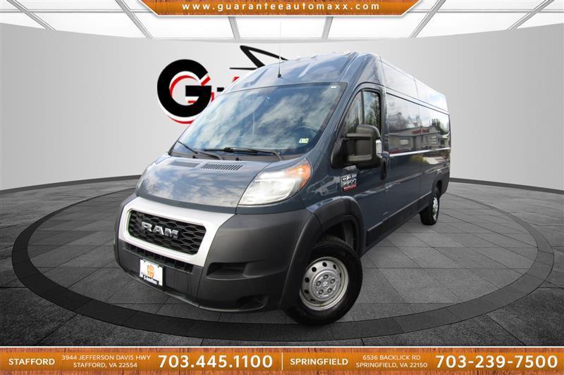 used 2019 Ram ProMaster 3500 car, priced at $22,500