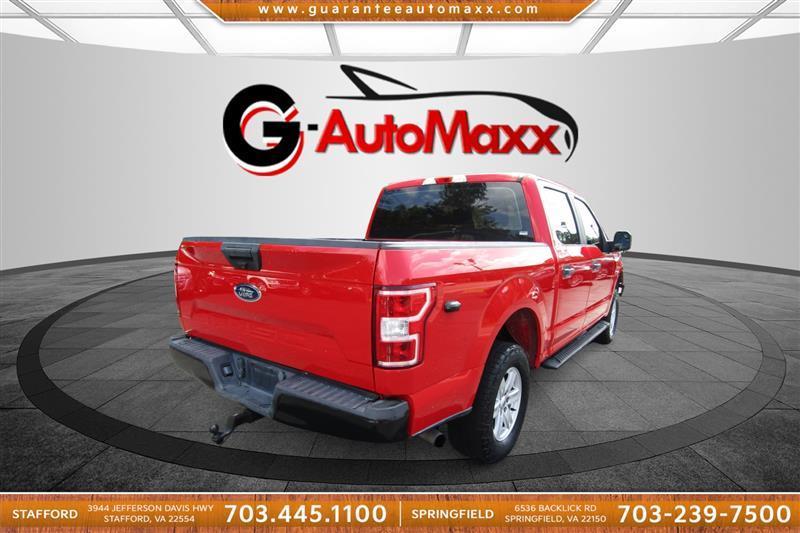 used 2018 Ford F-150 car, priced at $24,500