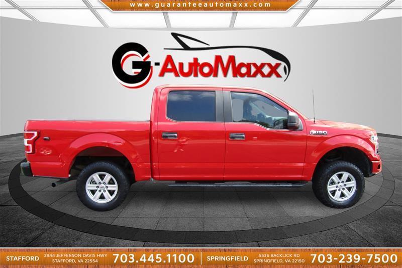 used 2018 Ford F-150 car, priced at $24,500