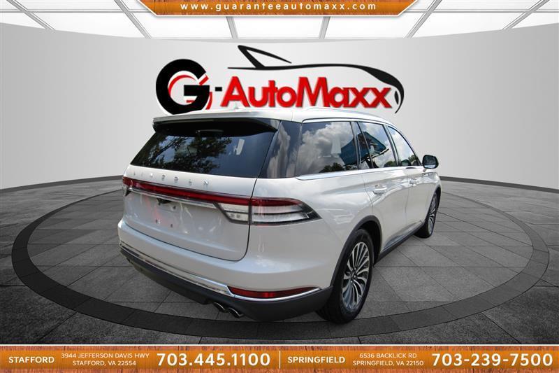 used 2020 Lincoln Aviator car, priced at $27,995