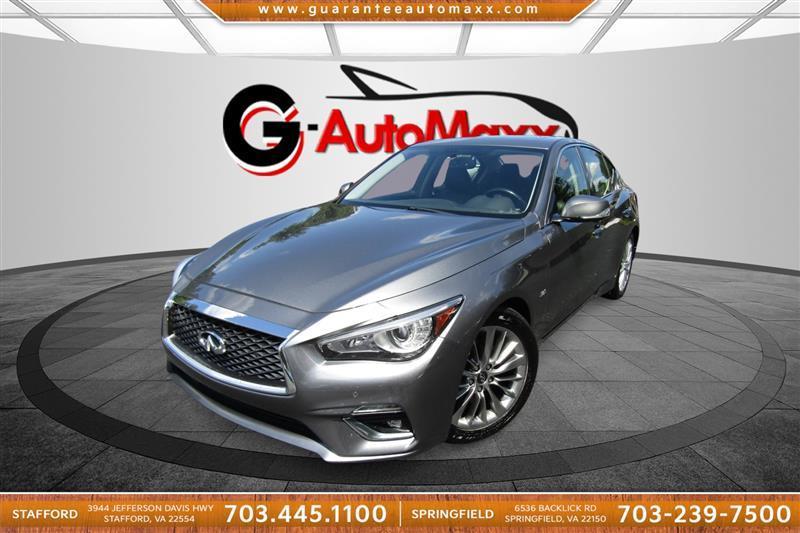 used 2018 INFINITI Q50 car, priced at $17,350