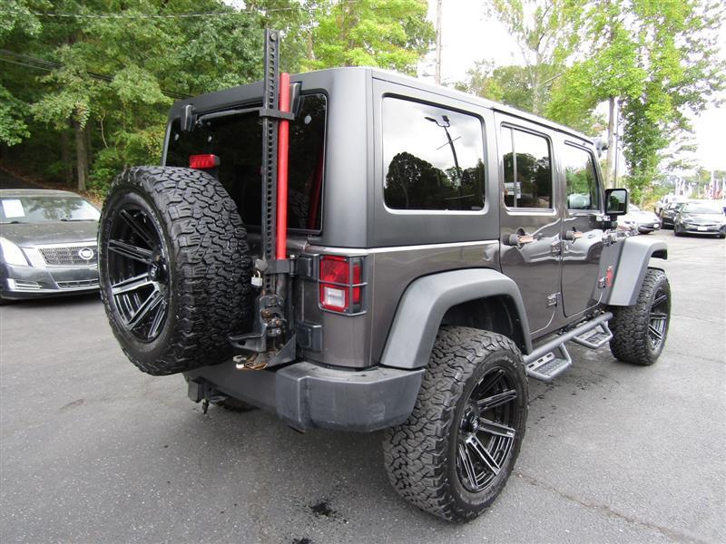 used 2016 Jeep Wrangler Unlimited car, priced at $22,500