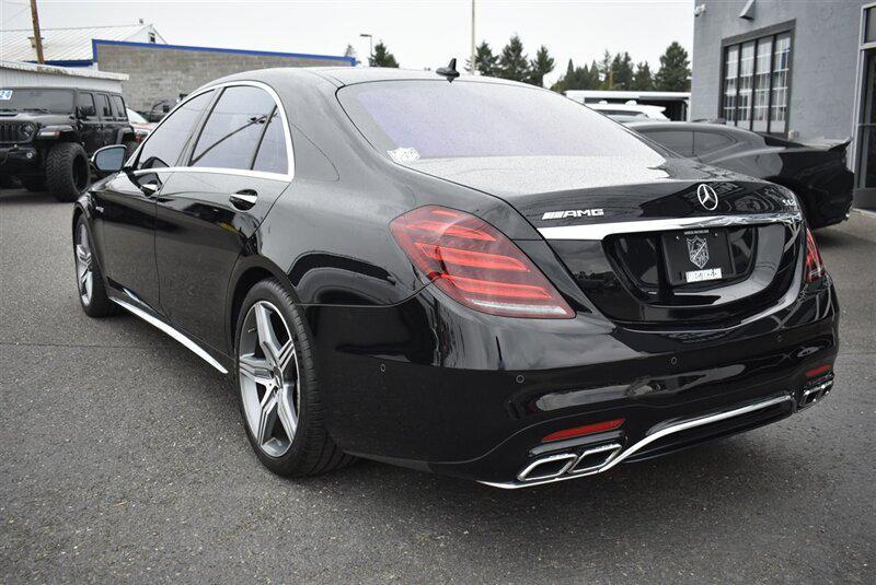 used 2020 Mercedes-Benz AMG S 63 car, priced at $79,900