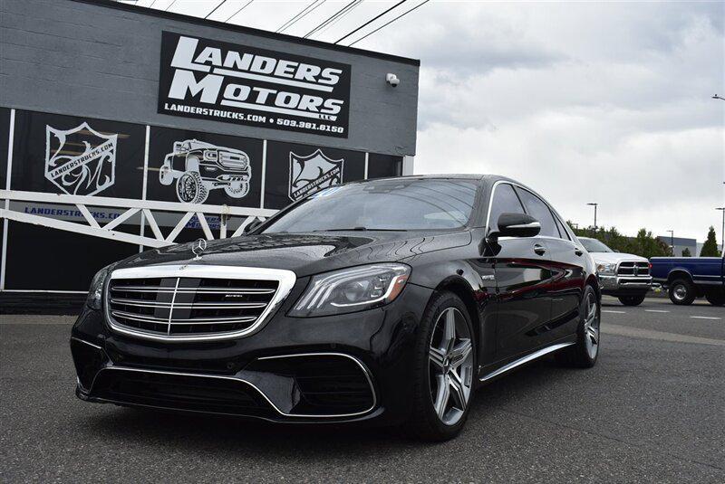 used 2020 Mercedes-Benz AMG S 63 car, priced at $79,900